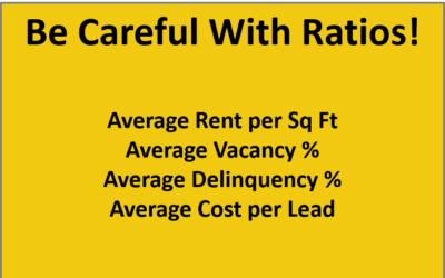 Ratios in Property Management Dashboards